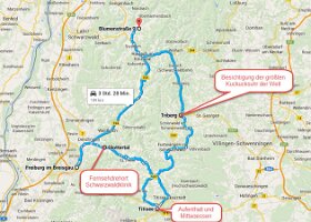 20150701 5-Tagesfahrt Schwarzwald 2015_001 Karte