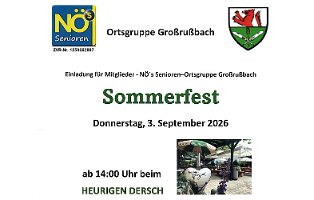 2026-09-03 Sommerfest - OG Grossrussbach - Einladung
