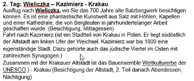 20180625 Beschreibung Tag 2