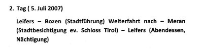 Fahrt nach Südtirol 4. - 7. Juli 2007-1