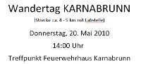 20100520 Wandertag Karnabrunn_000