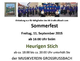20150912 Einstieg Sommerfest 2015