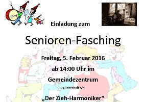 20160205 Plakat Seniorenfasching 2016 