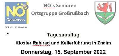 2022-09-15 Tagesfahrt Rahjrad und Znaim 000