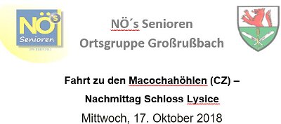20181017 Einladung Macocha Höhlen